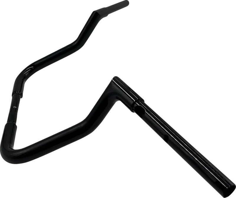 FAT Baggers INC. 1-1/4" EZ Install Flat Top Handlebar - Black - 745011-B