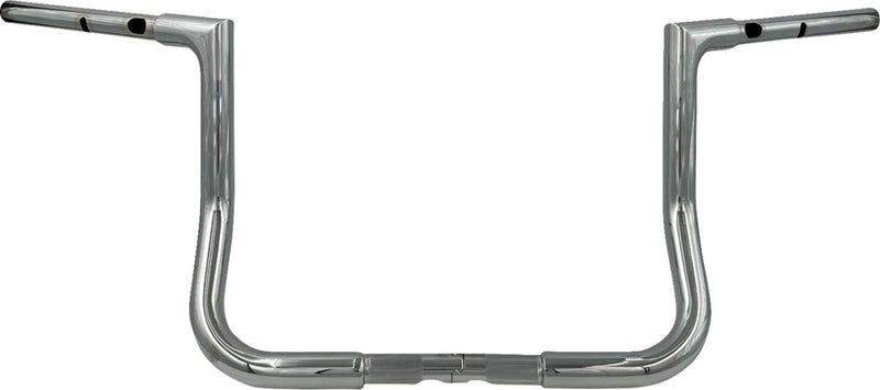FAT Baggers INC. 1-1/4" EZ Install Flat Top Handlebar - Chrome - 745012