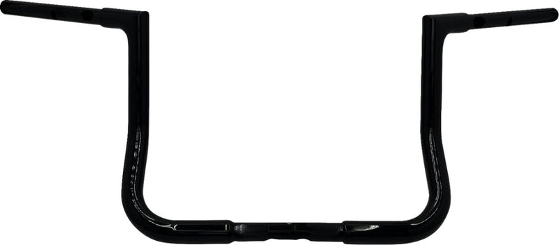 FAT Baggers INC. 1-1/4" EZ Install Flat Top Handlebar - Black - 745012-B
