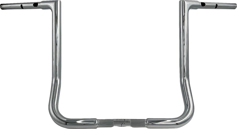 FAT Baggers INC. 1-1/4" EZ Install Flat Top Handlebar - Chrome - 745016