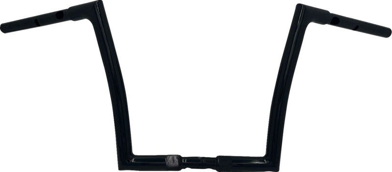 FAT Baggers INC. 1-1/4" EZ Install Flat Top Handlebar - Black - 748012-B