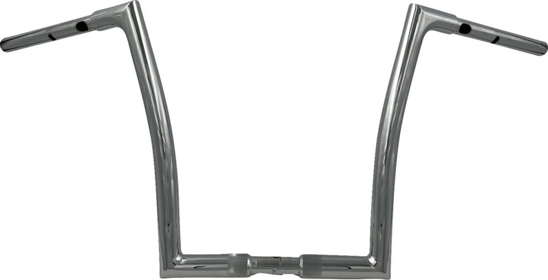 FAT Baggers INC. 1-1/4" EZ Install Flat Top Handlebar - Chrome - 748014