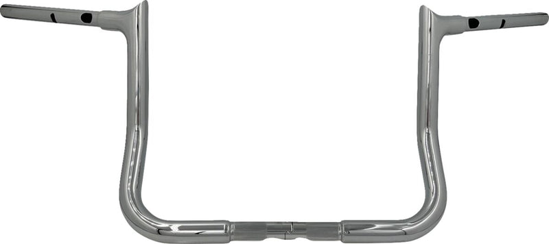 FAT Baggers INC. 1-1/4" EZ Install Pointed Top Handlebar - Chrome - 945012