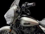 FAT Baggers INC. 1-1/4" EZ Install Pointed Top Handlebar - Black, Gloss - 945012-B