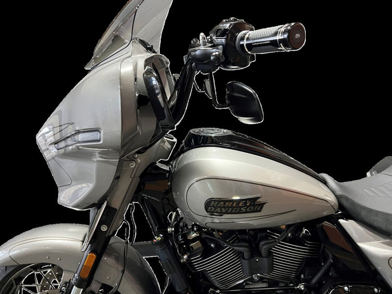 FAT Baggers INC. 1-1/4" EZ Install Pointed Top Handlebar - Black, Gloss - 945012-B