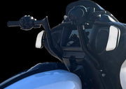 FAT Baggers INC. 1-1/4" EZ Install Pointed Top Handlebar - Black, Gloss - 945012-B