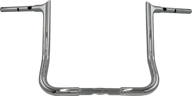 FAT Baggers INC. 1-1/4" EZ Install Pointed Top Handlebar - Chrome - 945014