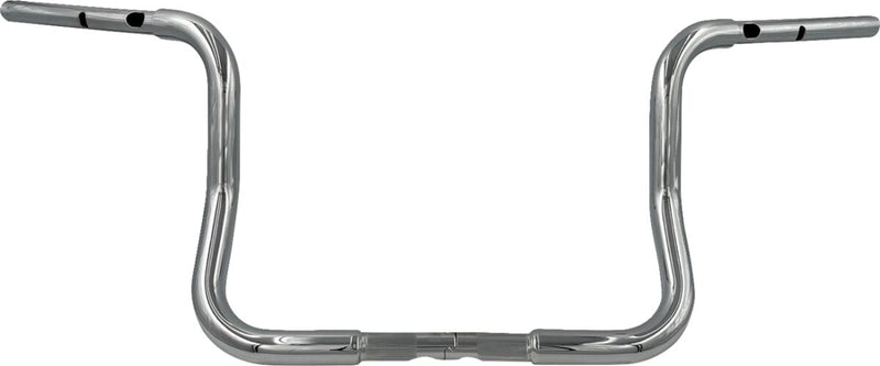 FAT Baggers INC. 1-1/4" EZ Install Round Top Handlebar - Chrome - 943012