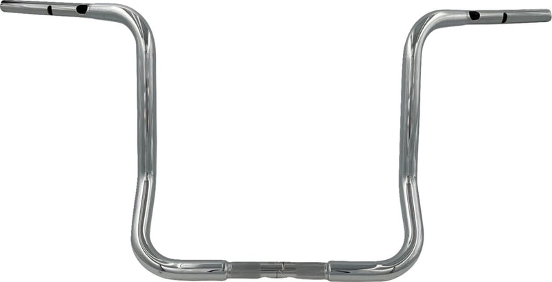 FAT Baggers INC. 1-1/4" EZ Install Round Top Handlebar - Chrome - 943016