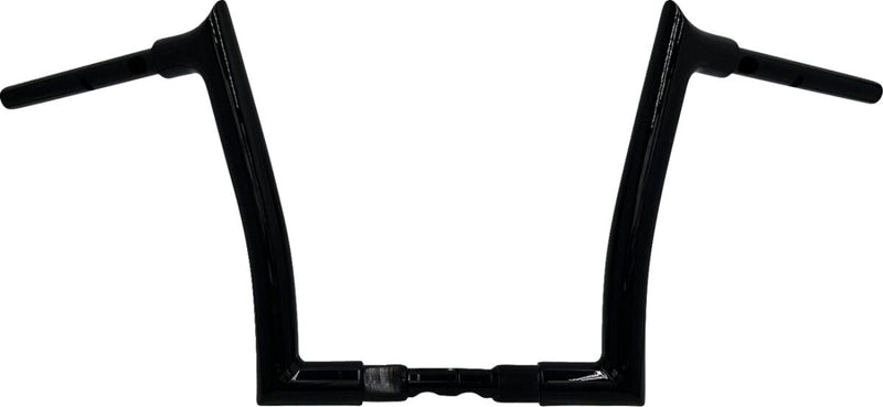 FAT Baggers INC. 1-1/2" EZ Install Pointed Top Handlebar - Black - 848012-B