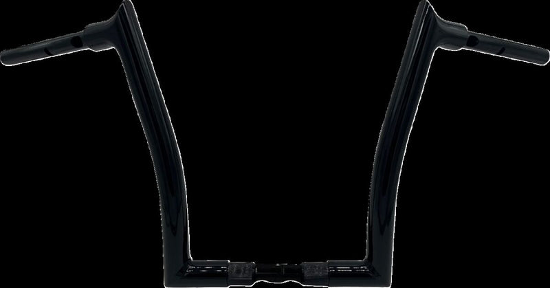 FAT Baggers INC. 1-1/2" EZ Install Pointed Top Handlebar - Black - 848014-B