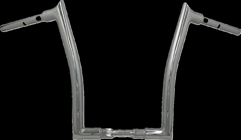 FAT Baggers INC. 1-1/2" EZ Install Pointed Top Handlebar - Chrome - 848016