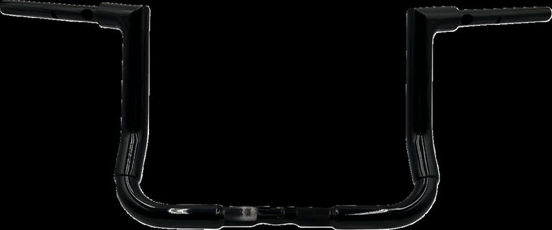FAT Baggers INC. 1-1/2" EZ Install Flat Top Handlebar - Black - 645012-B