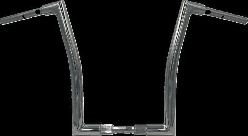 FAT Baggers INC. 1-1/2" EZ Install Flat Top Handlebar - Chrome - 648016