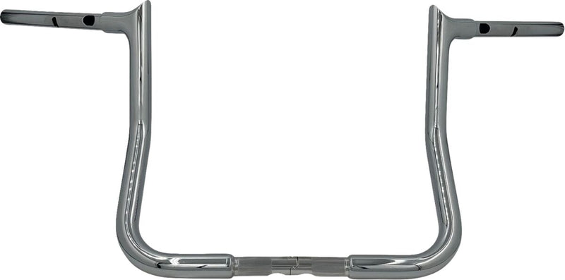 FAT Baggers INC. 1-1/4" EZ Install Pointed Top Handlebar - Chrome - 945013