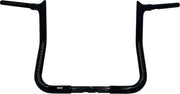 FAT Baggers INC. 1-1/4" EZ Install Pointed Top Handlebar - Black, Gloss - 945013-B