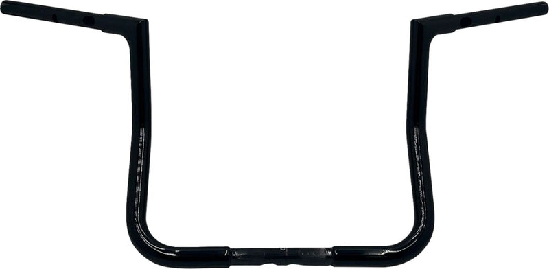 FAT Baggers INC. 1-1/4" EZ Install Flat Top Handlebar - Black - 745013-B