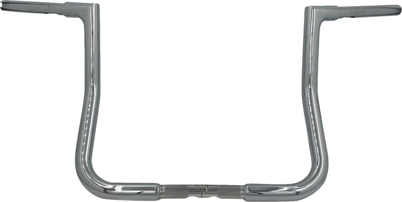 FAT Baggers INC. 1-1/4" EZ Install Flat Top Handlebar - Chrome - 705013