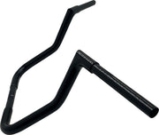 FAT Baggers INC. 1-1/4" EZ Install Flat Top Handlebar - Black - 705013-B