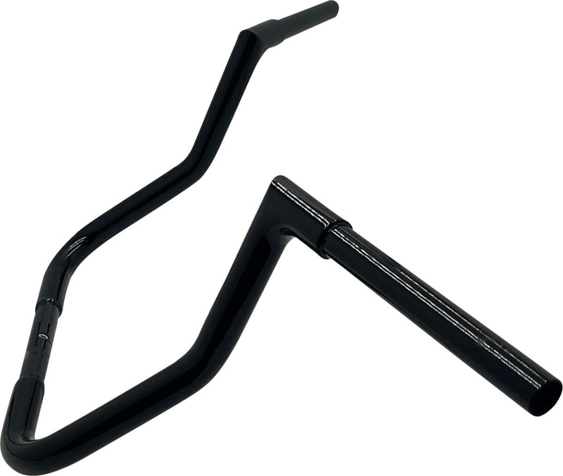 FAT Baggers INC. 1-1/4" EZ Install Flat Top Handlebar - Black - 705013-B
