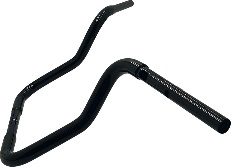 FAT Baggers INC. 1-1/4" EZ Install Round Top Handlebar - Black - 943013-B