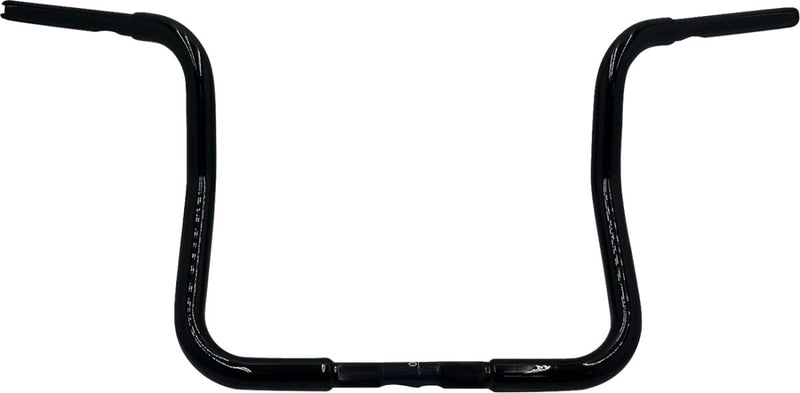 FAT Baggers INC. 1-1/4" EZ Install Round Top Handlebar - Black - 903013-B