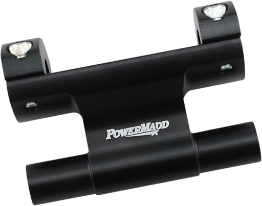 Powermadd Powerriser 475 Pivoting Handlebar Risers - Black, Flat - 45430