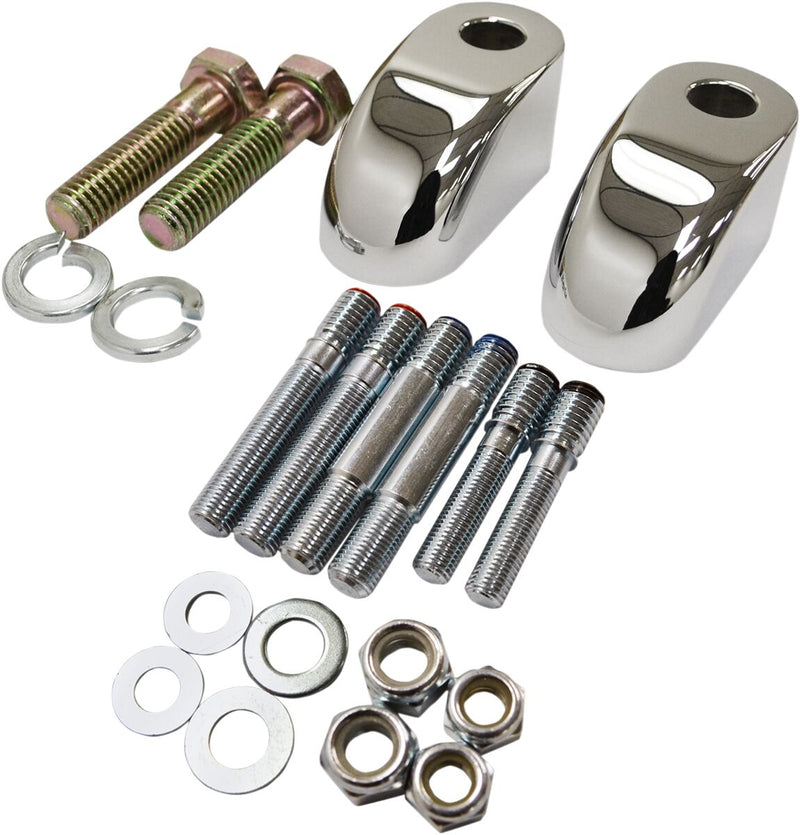 Baron Handlebar Riser Adapter/Extensions - Chrome