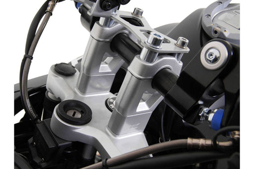 SW-Motech 30mm Bar Riser - Powder-Coated,  Silver - Handlebar