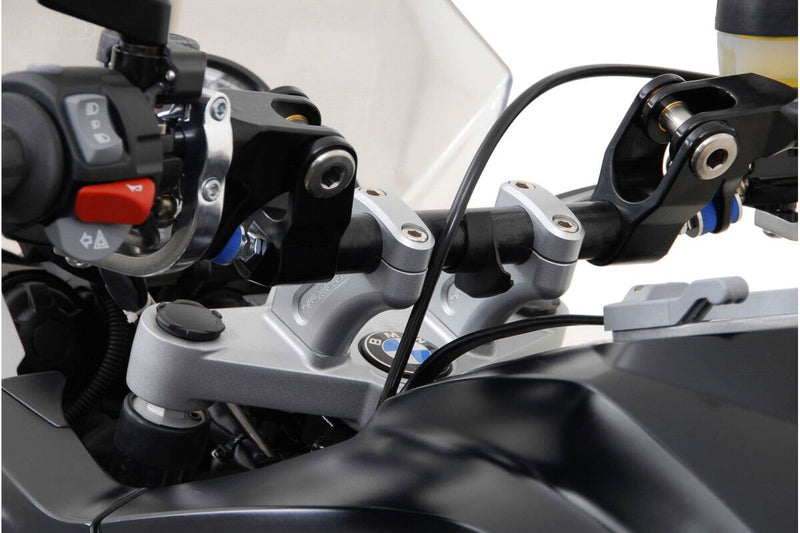 SW-Motech Bar Back - Anodised,  Silver - Handlebar - LEH.07.039.12200/S