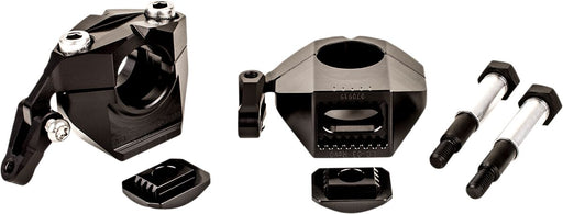 Gilles Tooling 2D.GT Handlebar Risers - Black - 2DGT-12-B