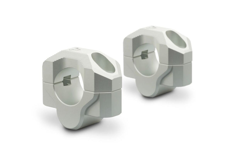 SW-Motech Bar riser for Ø 28 mm handlebar - Silver