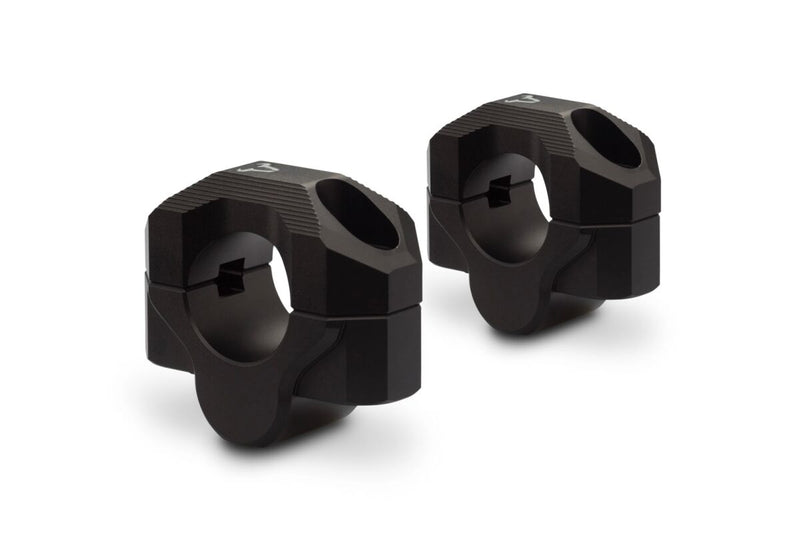 SW-Motech Bar Riser for 28mm Handlebar - Black,  Powder-Coated - LEH.00.039.20201/B