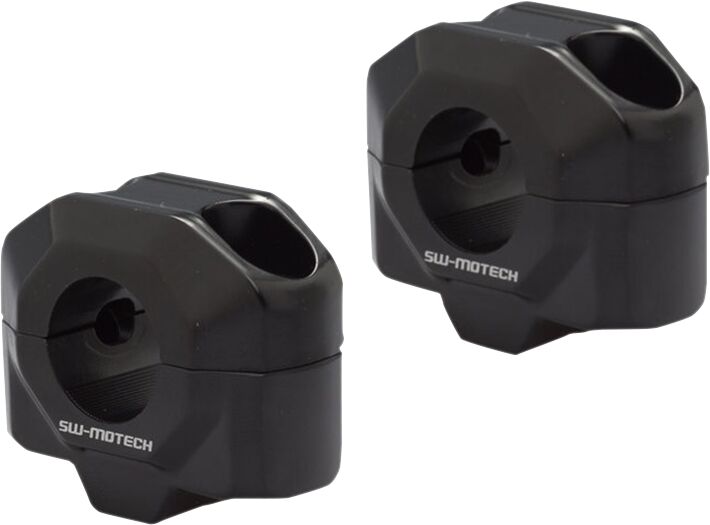 SW-Motech 20mm Bar Riser - Black,  Powder-Coated - Handlebar