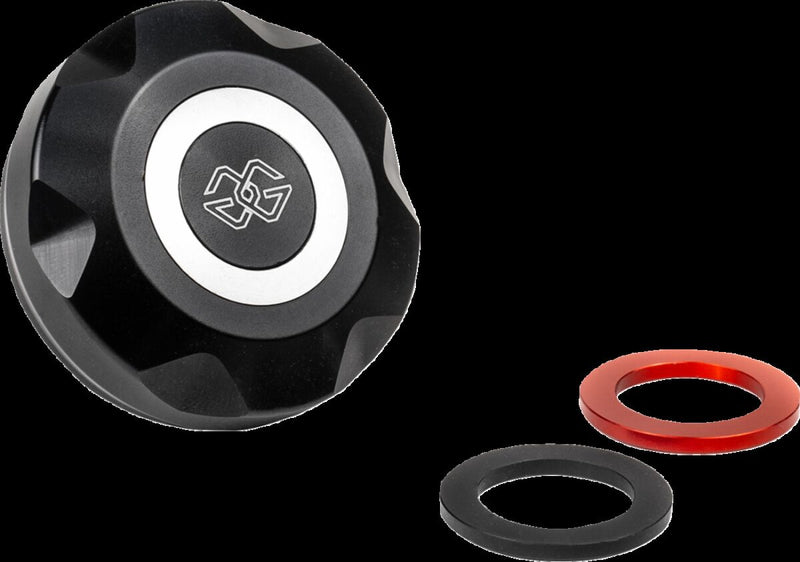 Gilles Tooling Rear Brake Fluid Container Cover - Black