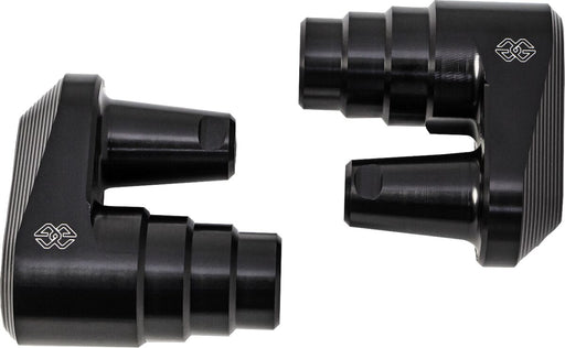 Gilles Tooling Handlebar Riser Kit - Anodised,  Black