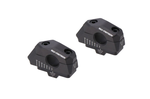 SW-Motech Bar back variable for Ø22 handlebars - Anodised,  Black - Barback