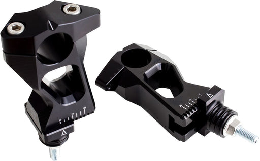 Gilles Tooling 2D.GT Handlebar Risers - Black - 2DGT-04-17-B