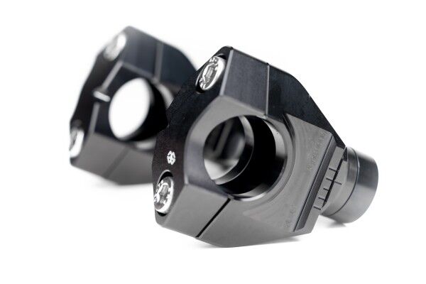 Gilles Tooling 2D.GT Handlebar Risers - Black - 2DGT-13-B