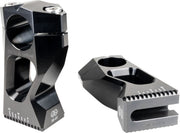 Gilles Tooling 2D.GT Handlebar Risers - Black - 2DGT-04-22-B