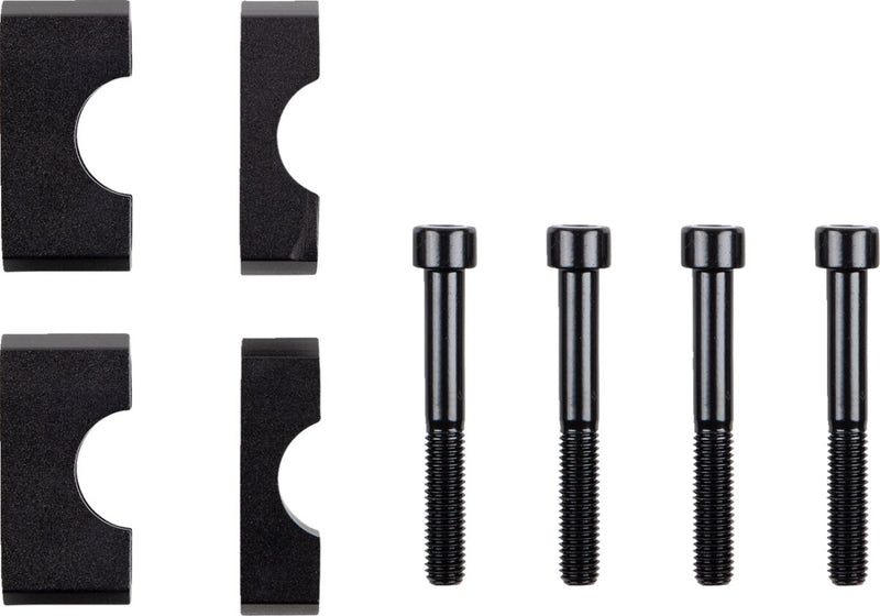 Powermadd Universal 7/8" Bar Risers - Black, Flat, Handlebar - 45210