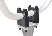 Powermadd Universal 7/8" Bar Risers - Black, Flat, Handlebar - 45210