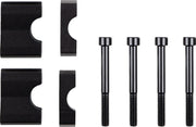 Powermadd Universal 7/8" Bar Risers - Black, Flat, Handlebar - 45215