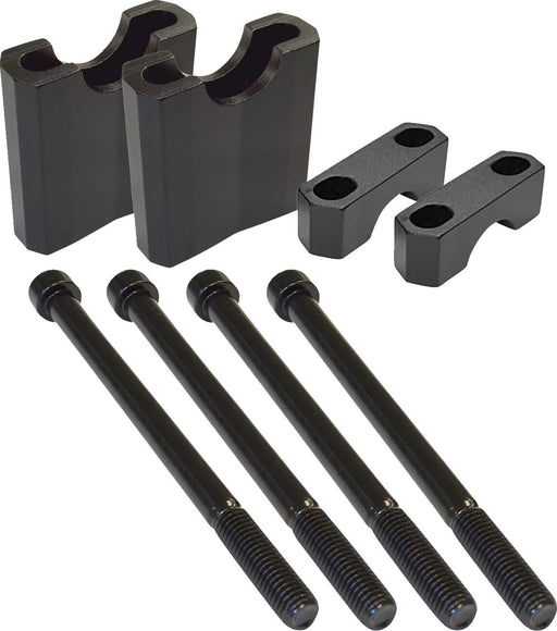Powermadd Universal 7/8" Bar Risers - Black,  Flat - Handlebar