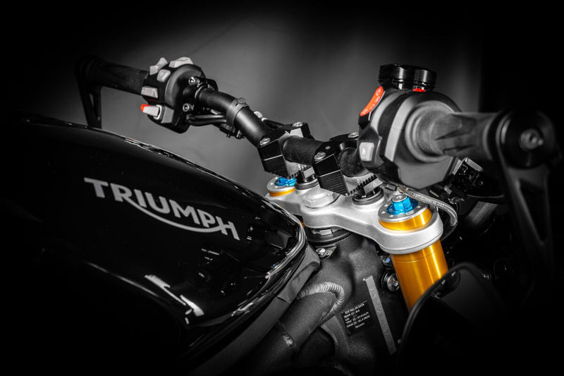Gilles Tooling 2D.GT Handlebar Risers - Black - 2DGT-02-26-B