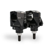 Gilles Tooling 2D.GT Handlebar Risers - Black - 2DGT-02-26-B