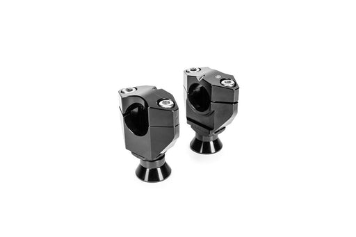 Gilles Tooling 2D.GT Handlebar Risers - Black - 2DGT-11-27-B