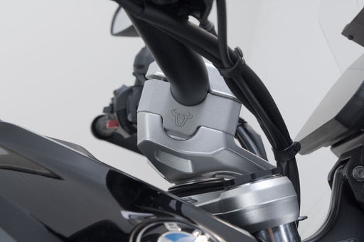SW-Motech 30mm Bar Riser - Silver - Handlebar - LEH.07.039.13000/S