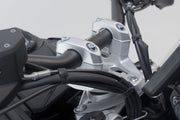 SW-Motech 30mm Bar Riser - Silver - Handlebar - LEH.07.039.13000/S