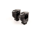 Gilles Tooling 2D.GT Handlebar Risers - Black - 2DGT-09-24-B